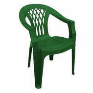 Кресло пластиковое Сильви (зеленое)