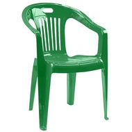 Кресло N5 Комфорт-1 из пластика, цвет: зеленый
