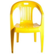 Кресло N5 Комфорт-1 из пластика, цвет: желтый