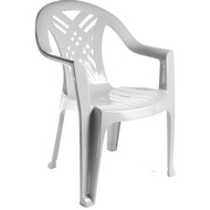 Кресло N6 Престиж-2 из пластика, цвет: белый