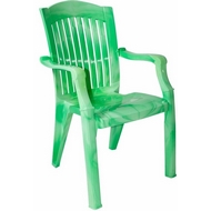 Кресло N7 Премиум-1 серии Лессир из пластика, цвет: весенне-зеленый