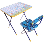 Комплект мебели для детей Познайка Азбука (стол + стул)
