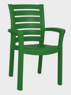 Кресло Капри (зелёный пластик)