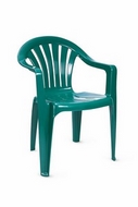 Кресло Милан (зелёный пластик)