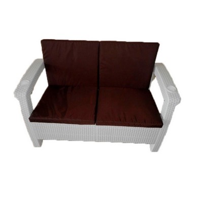   Yalta Sofa 2 Seat Premium White    