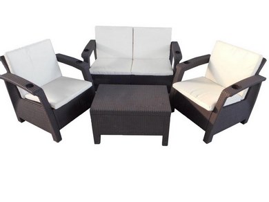   Yalta Premium Terrace Set Chocolate