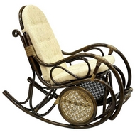 Кресло-качалка 05-10 из натурального ротанга