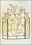 Кованая шпалера-ширма садовая ПР-15-1500