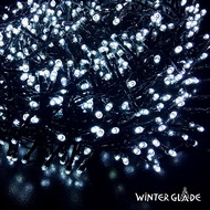 Электрическая гирлянда Winter Glade 1000 ламп, холодный белый свет