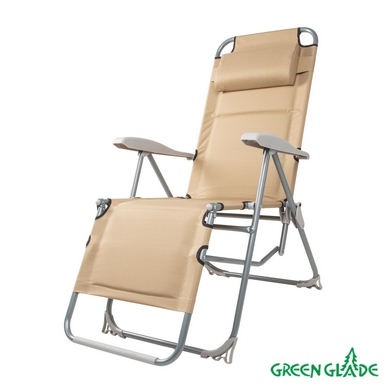 Кресло-шезлонг Green Glade 3219, металл. каркас