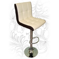 Барный стул LM-5006, цвет: кремово-коричневый