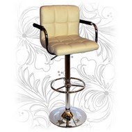 Барный стул LM-5011, цвет: кремовый