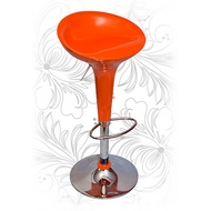 Барный стул Bomba (Бомба) LM-1004, цвет: оранжевый
