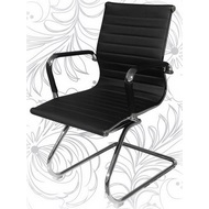 Кресло для посетителей LMR-102N, цвет: черный