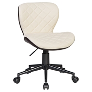 Офисное кресло LM-9700, цвет: кремово-коричневый