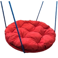 Качели Гнездо с подушкой и оплёткой (120 см)
