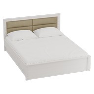 Кровать двухспальная Элана 1600 бодега белая (спальное место 160х200 см)