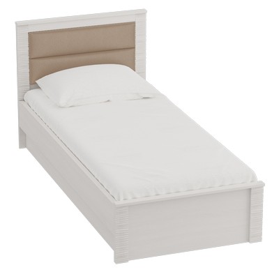 Кровать односпальная Элана 900 бодега белая (спальное место 90х200 см)