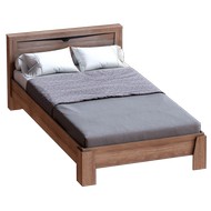Кровать двухспальная Соренто 1600 дуб стирлинг (спальное место 160х200 см)