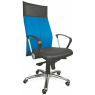 Компьютерное кресло для руководителя Линк РС900 хром (кож.зам.)