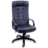 Компьютерное кресло для руководителя Атлант стандарт (натур.кожа)