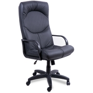 Компьютерное кресло для руководителя Гермес стандарт топ-ган люкс (экокожа)