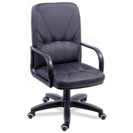 Компьютерное кресло для руководителя Менеджер стандарт короткий (ткань ромб)