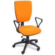 Компьютерное кресло для персонала Нота (Самба new gtpp) обивка ткань ромб
