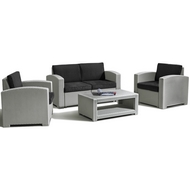 Набор мебели Lux 4 (светло-серый, тёмно-серый)