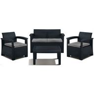 Набор мебели SF4-4P Idea Soft 4 (charcoal-14700)