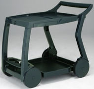 Стол GALILEO (цвет зелёный, складной сервировочный) из пластика (пластиковая мебель)