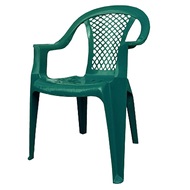 Кресло дачное Румба зеленое (пластик)