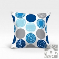 Декоративная подушка Роули-О (синяя)